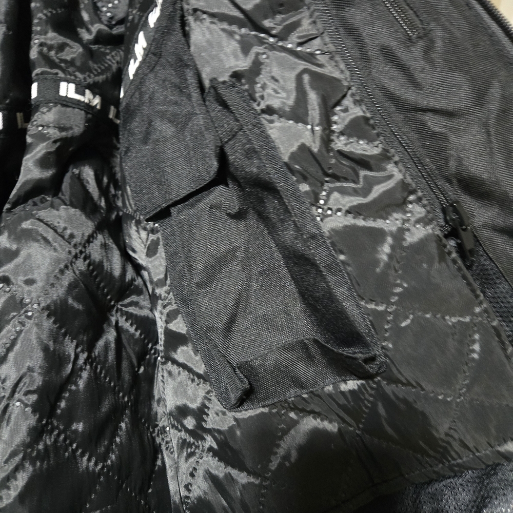 ILM Motorcycle Riding Jacket Men's Size S Black & Gray Jacket NWT - Picture 11 of 13